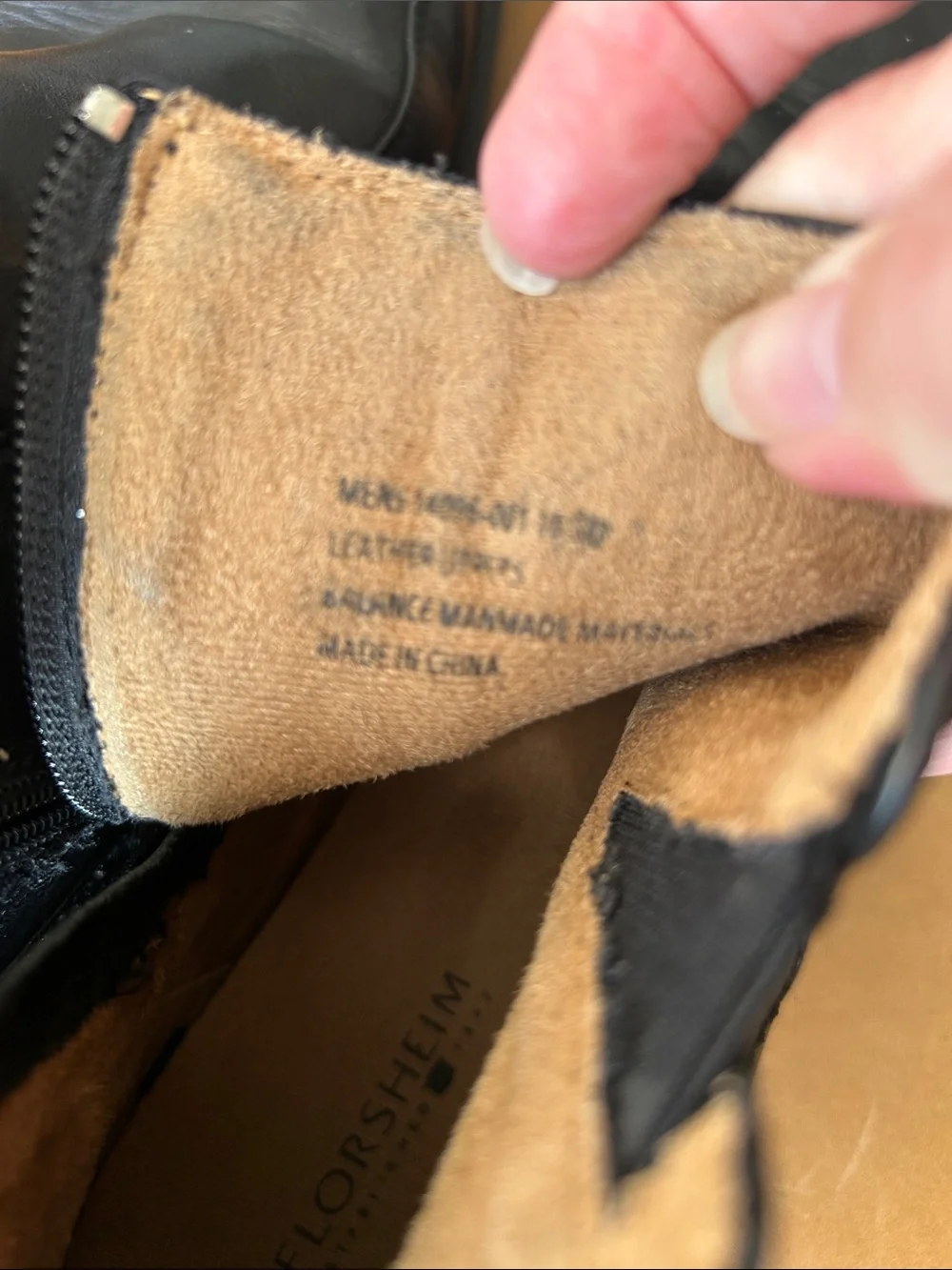 Florsheim Welter Men’s Black Leather Boots